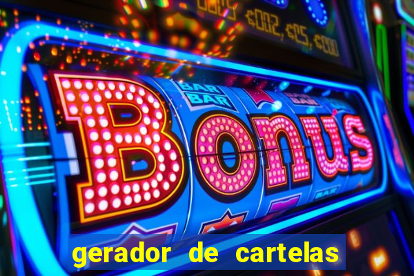 gerador de cartelas de bingo 1 a 99